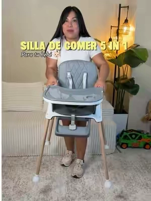 La silla de comer para tu bebe 5 en 1 #highchair #babyessentials #sillaparabebes #babyshower #firsttimemom  @JOYMOR BRAVO