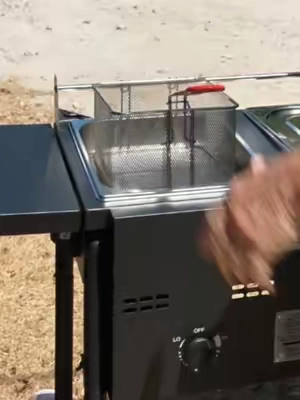 Take outdoor cooking to the next level with the VEVOR 16 Qt Propane Deep Fryer! 🍗🔥 Featuring dual 2-gallon tanks, double burners, removable baskets, lids, built-in thermometers, and independent flame control, this outdoor fryer lets you cook large batches or different foods at once. Stainless steel construction offers durability and easy cleanup, while dual wind baffles help maintain consistent heat. The side prep tables add convenience for ingredients and utensils. Perfect for outdoor frying, fish fries, chicken, wings, seafood, and backyard gatherings!  #PropaneFryer #OutdoorFryer #DeepFryer #TurkeyFryer #FishFryer #OutdoorCooking #Frying #BackyardCooking #Seafood #CookingGear #OutdoorCooking #TikTokShopCreatorPicks