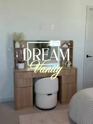 #vanitydesk #vanitymirror #TikTokshopbacktoschool #summerwins #tiktokshopsummersale 