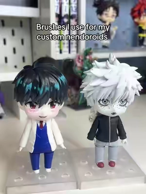 Finished my 182 nendoroid oh yeah🥹 #customnendoroid #nendoroid #artmaterial #182 #fyp 