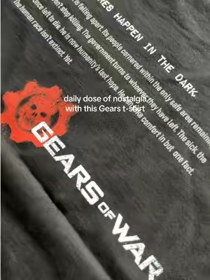 throwing it back to ‘06 with this Gears Of War T-Shirt #menstshirt #gearsofwar #gamervibes #culturekings 