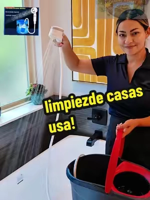 Regadera portatil para la limpieza de casas usa #regaderaportatil #portableshower #regadera #camp #housecleaning 
