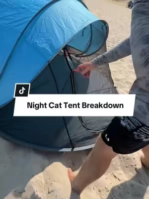 Replying to @GingyPants couldn't be easier.  One of the best beach tents we've ever had! #beachtent #beachday #beachmusthaves #sunshade #foldabletent 