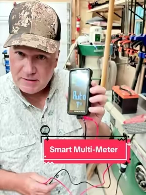 Smart digital multimeter with auto and manual modes, 6000-count TRMS display, rechargeable battery, AC/DC voltage, current, resistance, continuity, capacitance, frequency, diode, duty cycle and temperature testing. Features NCV live-wire detection, Min/Max/Average recording, data hold, built-in flashlight and CAT III/CAT IV safety protection. #electrician #DIY #multimeter #kaiweets #thrivingcountry 