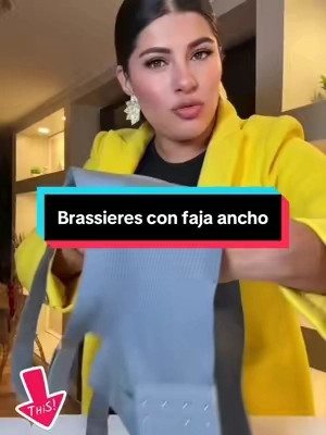 #BrassieresFajaAncha #BrassieresSinVarilla #Brassieres