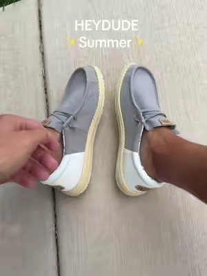 @HeyDude HEYDUDE Wally Funk Summer Stitch #tiktokbacktoschool #heydudeshoes #heydude #Summer #sale 