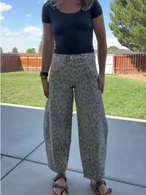 Cheetahhh baby 🐆 #cheetahclothes #cheetahprint #jeans #pants #falldealsforyou 