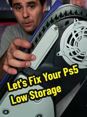 Let's Fix Your Ps5 Low Storage Error so your ready for the new gta6 drop  #ps5 #upgrade #storage #backtoschool #TikTokshopbacktoschool 
