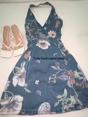 Weigh 140lbs, size small #causaldress #jeandress #casualootd #summerdress #OOTD 