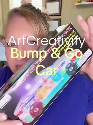 ArtCreativity Bump & Go Automatic Multifunctional Car Kids Toy - Translucent Model Vehicle with Moving Gears, Music, LED Lights, Playful Sound, Unisex Cool Gift, Batteries Included for Music + Motion Play, Kids Toys #toycar #transparentcar #kidstoys #TikTokshopbacktoschool #tiktokshopblackfriday 