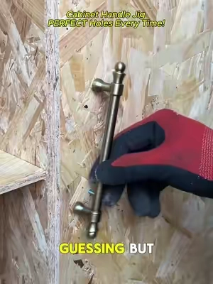 Install cabinet handles, pulls, and knobs faster with this adjustable cabinet hardware jig. It helps position holes accurately, reduces drill wandering, and makes repeat installations much easier. The automatic center punch creates a starter mark before drilling. Great for cabinets, drawers, doors, and DIY woodworking projects. #SummerVibes #DealsForYouDays #CabinetHardware #CabinetHandles #CabinetHandleJig 