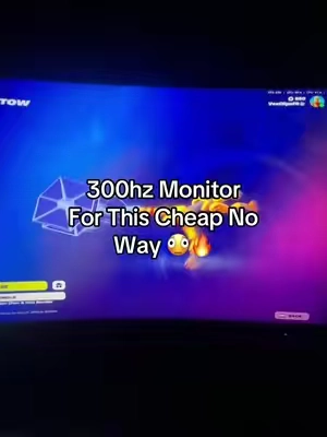 300hz Monitor for this cheap is crazy 🤪 #gamingmonitor #tiktokshop #budgetmonitor #xyzbca #300hz 