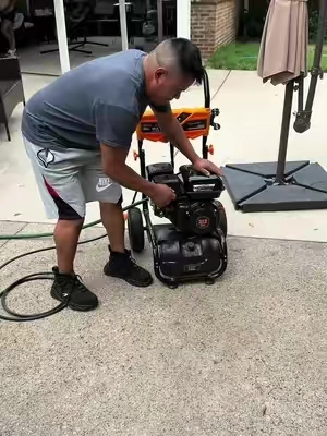 Gas Powered Pressure Washer 3500 PSI, 2.3 GPM Heavy Duty High Power Washer, 212CC 7HP Engine with 25Ft Pressure Hose, Axial Aluminum Pump, Soap Tank, 4 Quick #GasPressuareWasher #PowerWasher #Hidrolalavadora  #TikTokshopbacktoschool  #tiktokshopcreatorpicks