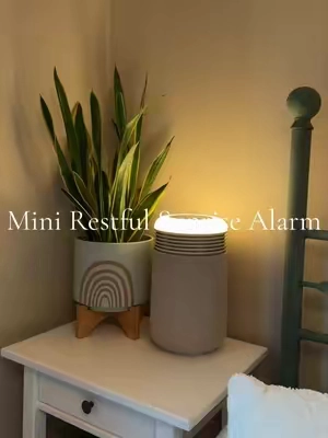 The nightstand upgrade I didn’t know I needed 😍✨ It purifies your air while you sleep, wakes you with a sunrise, has a bedside light + soothing alarm sounds AND charges your phone 🙌🏼 and can we talk about how AESTHETIC it is?! 🤌🏼 It actually looks like cute room decor instead of another bulky gadget sitting on your nightstand. Functional AND pretty = immediately obsessed 🤍 #Blueair #BedroomDecor #AestheticRoom #SunriseAlarm #AirPurifier  