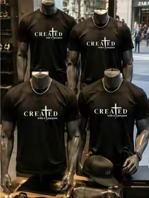 Men's Christian Short-Sleeve  #mensfashiontips #christian #shortsleeve #tshirt #menstshirt 