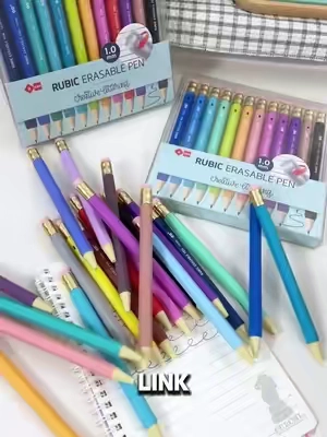 Heather Larsen Collab is BACK! Bold, juicy & erasable! #iigen #TikTokshopbacktoschool  #rubicerasablepen #erasablepen #boldpen