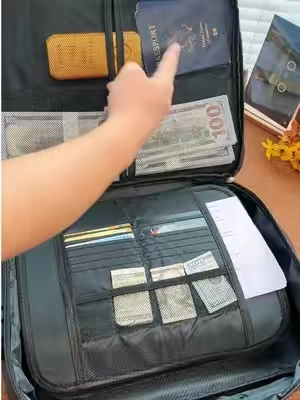 Lockable Fireproof Waterproof Document Briefcase for Family Valuables#HomeSafety #DocumentStorage #FamilyEssentials #SafetyGadget#TikTokshopbacktoschool