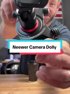 NEEWER SD001 Manual Camera Slider Dolly #neewer #cameradolly #contentcreator #tiktokshopcreatorpicks 