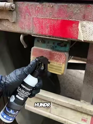If your headlights are yellow and old, you might not need to replace them. Just try this. #car #auto #tiktokmademebuyit #fyp#tiktokshopblackfriday