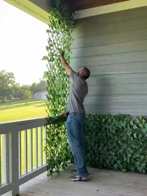 Privacy fence! #DIY #diyproject #gardening #fence  