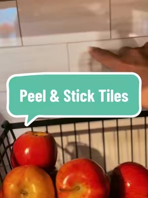 It’s not perfect and we are still in the process of making some updates, but I still can’t get over the transformation! These peel and stick tiles are SO easy to use and extremely durable #PeelAndStickTile #KitchenMakeover #KitchenTransformation #DIYHomeProjects #BudgetMakeover