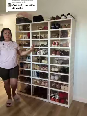 Respuesta a @Alonso Hoyos 🎅🏽 #Storage Shoes#organizador de zapatos#zapatero#Back To School#