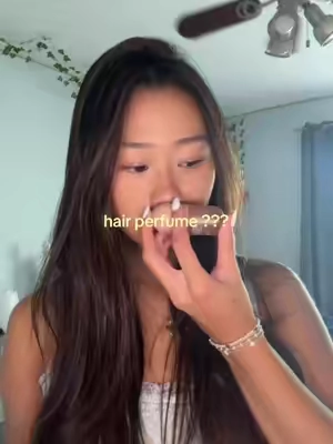 perfume for your hair?? #perfume #vanilla 