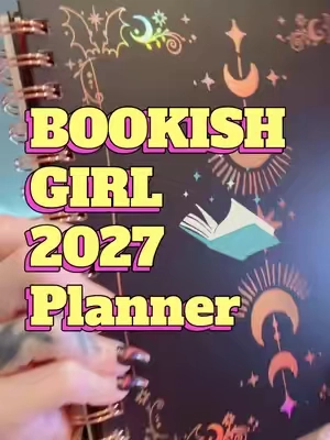 ACOTAR x ConquestJournals 2027 planner with both weekly and month by month layout + themed habit tracker pages, stickers and MORE 😍✨🌙  #TikTokshopbacktoschool #acotar 