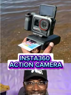 This Action camera can do it all! 🤯🤯 Insta360 - Ace Pro 2  ✅ 8k video ✅ Flip Touchscreen ✅ Print photos @insta360 official  #actioncamera #unboxing #insta360 #vlogging #camera 