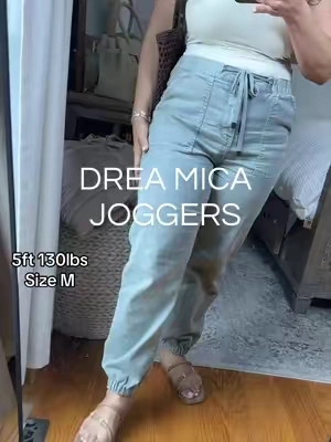 Still loving these joggers a year later and this sage color is gorgeous for the fall too @Wild Oak Boutique #joggers #joggeroutfit #TikTokshopbacktoschool #Backtoschool 