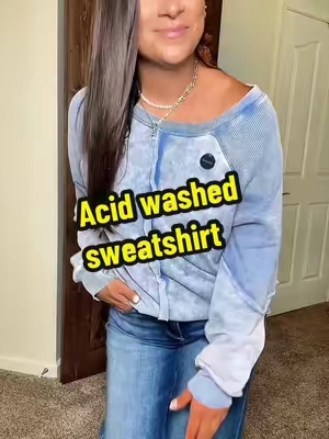 Boutique quality sweatshirt with out the price! @shewin_official_us #sweatshirt #crewnecksweatshirt #oversizedsweatshirt #acidwashedsweatshirt #TikTokshopbacktoschool 