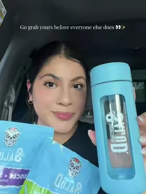 So excited for this new line 🩵✨ Blue bottles is only while supplies last so run to get yours before they’re gone!  @Taste Salud  #salud #saludstrength #creatine #GymTok 