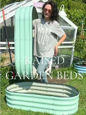@SnugNitureGarden raised garden beds are hands down the best quality I’ve found! 4 x 2 x 1 raised garden beds 2 pack deal ✨🌷☀️ grab your fav color while you can 💛 