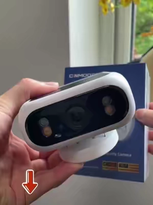 CINMOORE Security Camera with built #tiktokshop #summervibes☀️ #foryou #dealsforyoudays #summerwins 