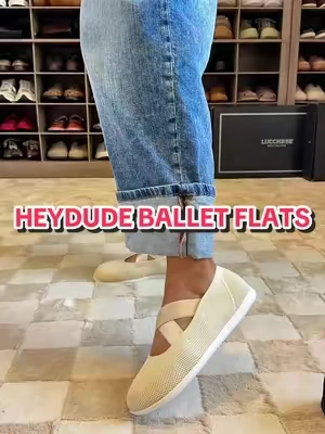 @HeyDude  #heydudeshoes  #balletflats #womenshoes  #shoes  #comfyshoes  