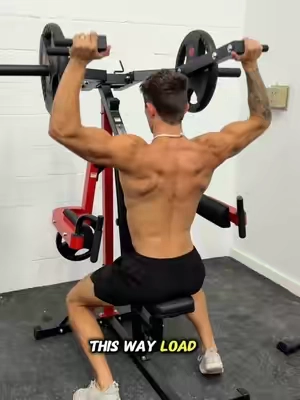 The ultimate shoulder building machine! 🔥💪