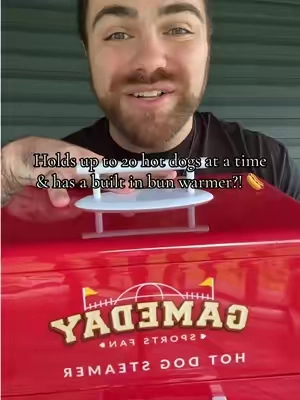 Tailgating season just got so much easier! 🌭 #footballgame #tailgating #hotdogsteamer #viral #gameday 