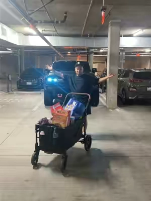 Love using this wagon for everything! #wagon #stroller #kids #family #foryou 