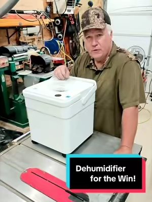 Compact smart dehumidifier removes up to 50 pints of moisture daily and covers spaces up to 1,500 sq. ft. Features a large-capacity water tank, continuous drain option, adjustable humidity control, Wi-Fi app control, auto restart, auto defrost, and an extendable space-saving design for basements, bathrooms, bedrooms, and crawlspaces. #dehumidifier #thrivingcountry 