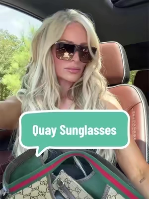 It’s never just a pair of sunglasses. 😎 The right pair changes the whole mood. @Quay #quay #sunglasses #fashionaccessory #accessorygoals #sunglassesfashion 