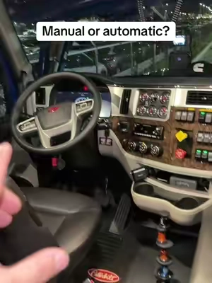 Automatic trucks performed better than man manual #TruckDriver #TabletMount #PhoneMount