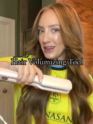Big hair with no damage with a hair volumizing tool. No more teasing! @JINRI #bighair #TikTokshopbacktoschool #hairtok #longhair #hairstyle 