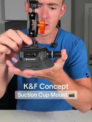 Get those sick looking angles #kandfconcept #suctioncupmount #cameramount 