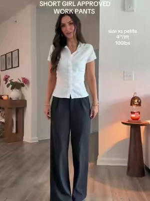 THEY FEEL LIKE LEGGINGS!! @Halara_official #halara #halarapants #workpants #backtoschool 
