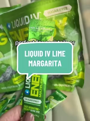 Sugar free margarita liquid I.V. ☀️ @Liquid I.V. #electrolytes #hydration 
