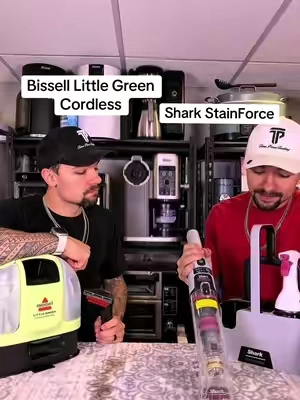There’s only one true winner here… #stainremover #portablecleaner #cleaning #bisselllittlegreen #bissell 
