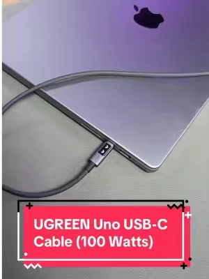 UGREEN Uno USB-C to USB-C 100 Watt Cable: Fast Charging with a Fun LED Face Charging Indicator #UGREEN #USBC #FastCharging #BackToSchool #ttspathways 