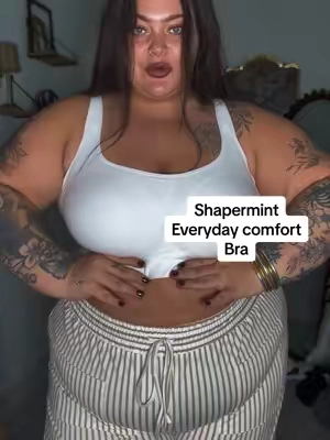 Wireless all day comfort ☁️👀. @Shapermint #shapermint #shapermintsuperbrandday #TikTokshopbacktoschool #plussizefashion #bras 