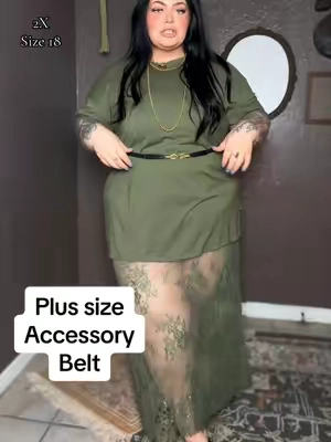 Add it to any and every outfit 🤤 @Bloomchic #bloomchic #belt #plussize #plussizefashion #fashionaccessories 