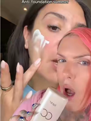 Finally testing out the VIRAL @tarte cosmetics CC tinted serum!! It’s like a color changing foundation, but lighter and full of skin care!! 👀 But does it actually work… Let’s find out!! #tartecosmetics #jeffreestar #tiktokshop #BeautyTok duet w. @Molly On The Mic 